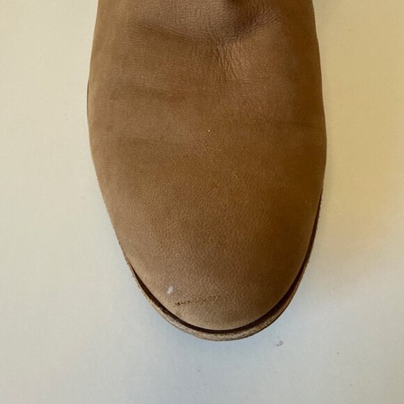 Sam Edelman Packer Ankle Boots Women’s Sz 8.5 Brown Suede Brown Side Zip - Picture 10 of 16